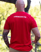 Mens/Unisex Fear is the Virus, Truth is the Cure Tee - Red (Size Small)