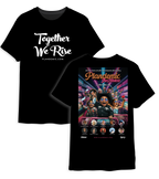 Unisex Together We Rise Tee - Black