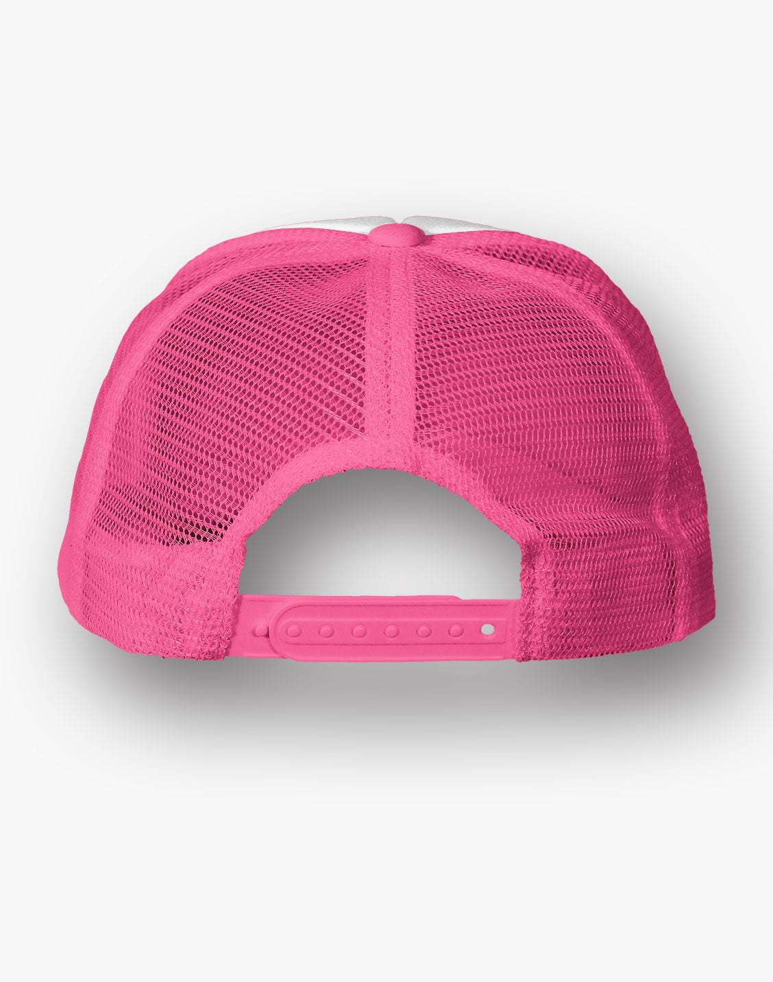 Rebellion Gold Foil Foam Snapback Trucker Hat - Pink/White
