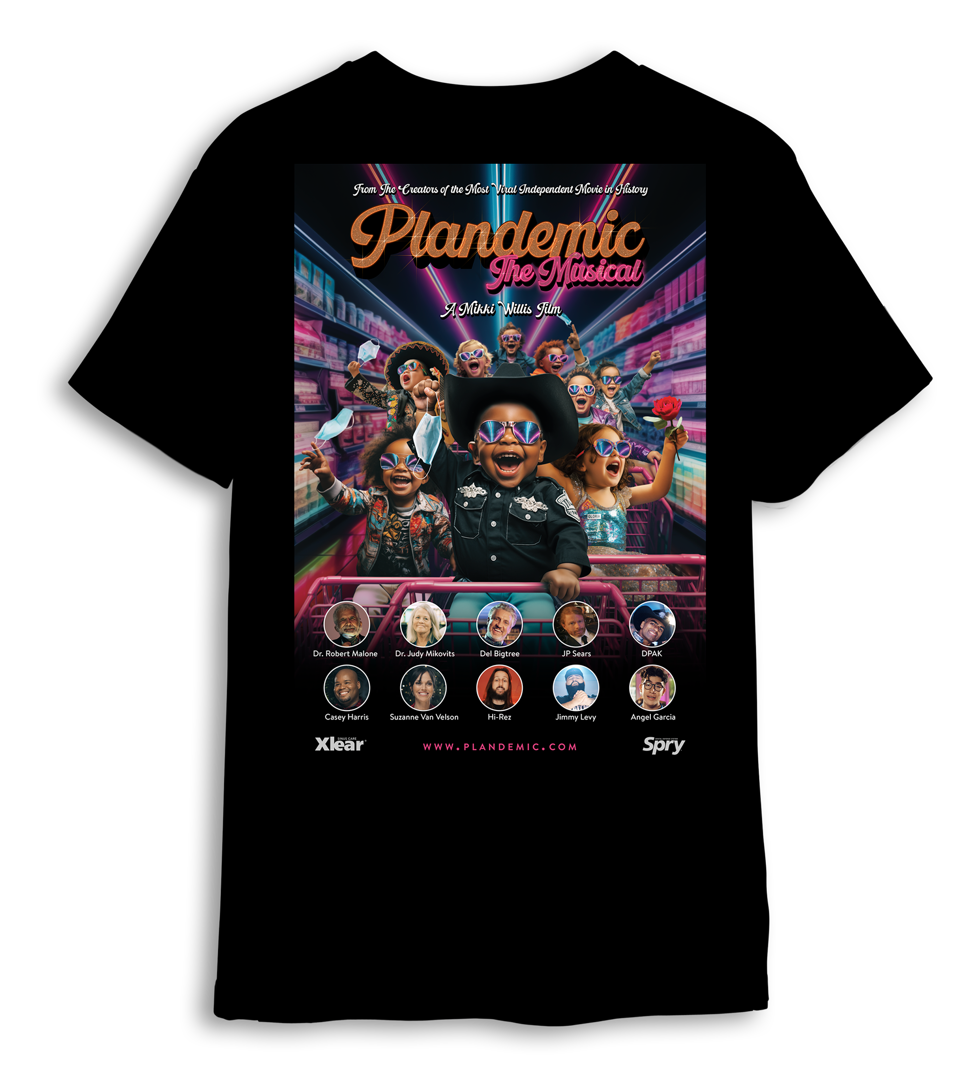 Unisex Together We Rise Tee - Black