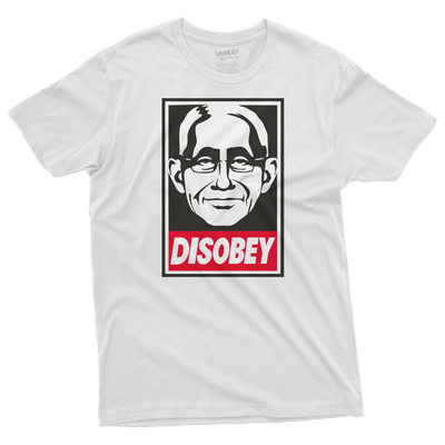 Mens/Unisex Disobey Fauci Tee