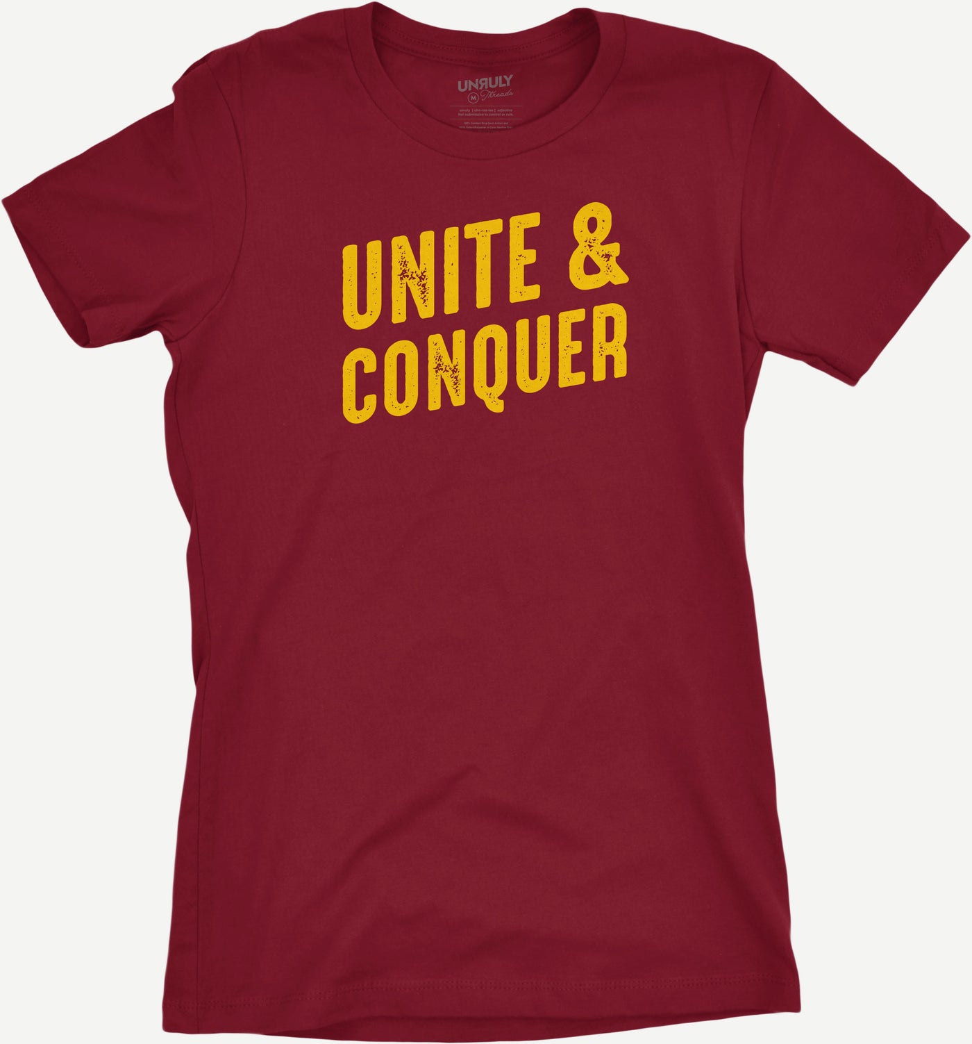 Womens Unite & Conquer Fitted Jersey Tee