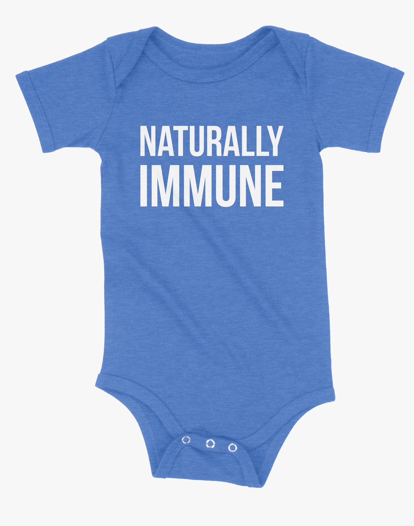 Baby Naturally Immune Onsie - Blue