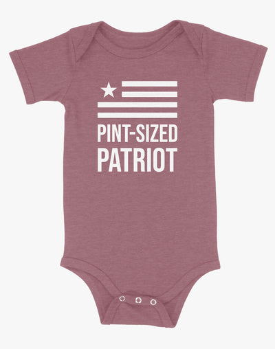 Baby Pint Sized Patriot Onsie