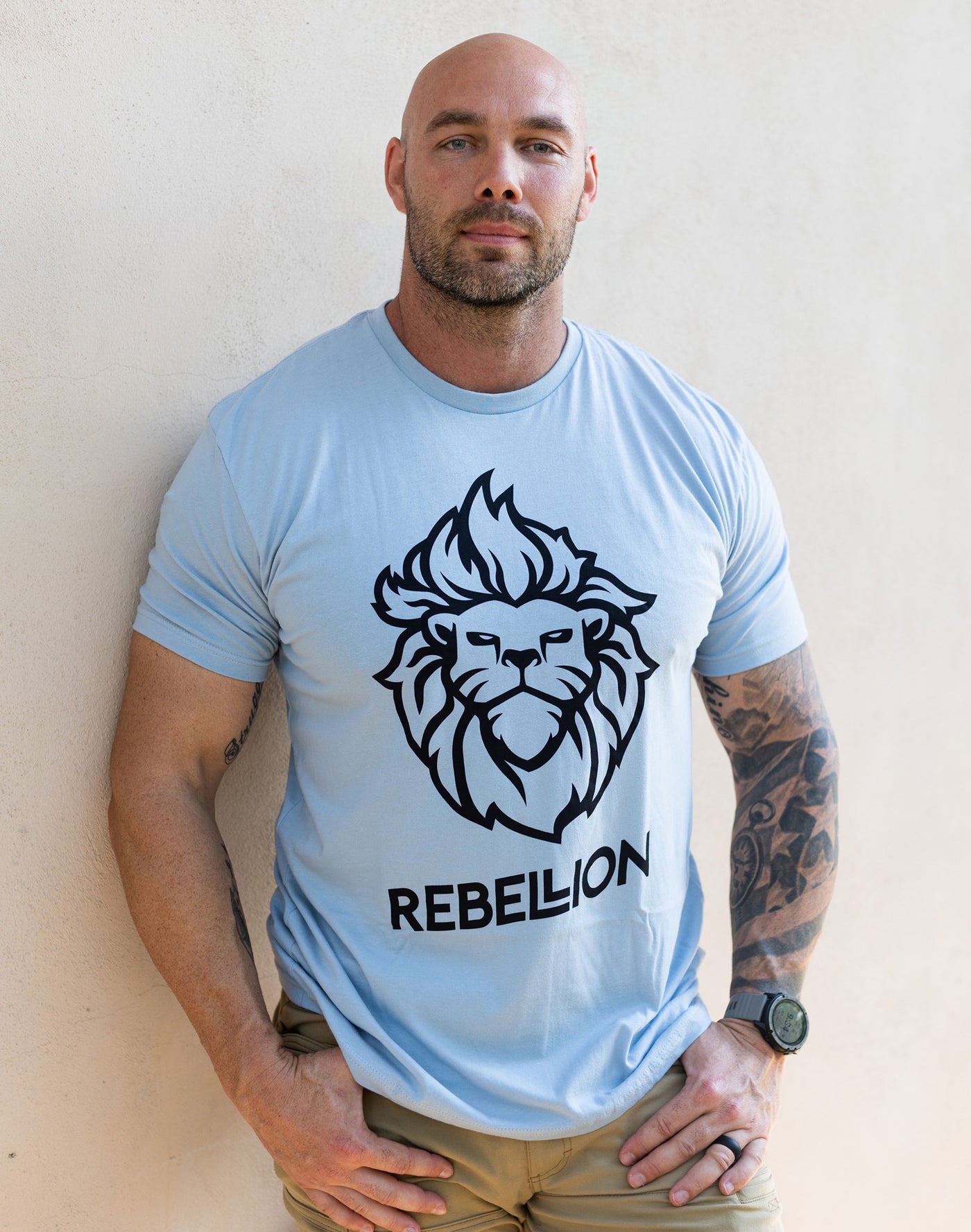 Mens/Unisex Rebel Lion Tee
